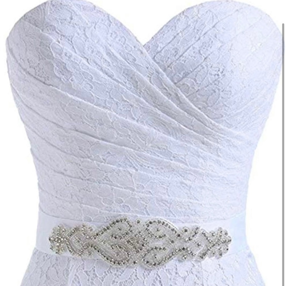 NEW Women's Lace Mermaid Bridal Wedding Dress - Picture 2 of 6